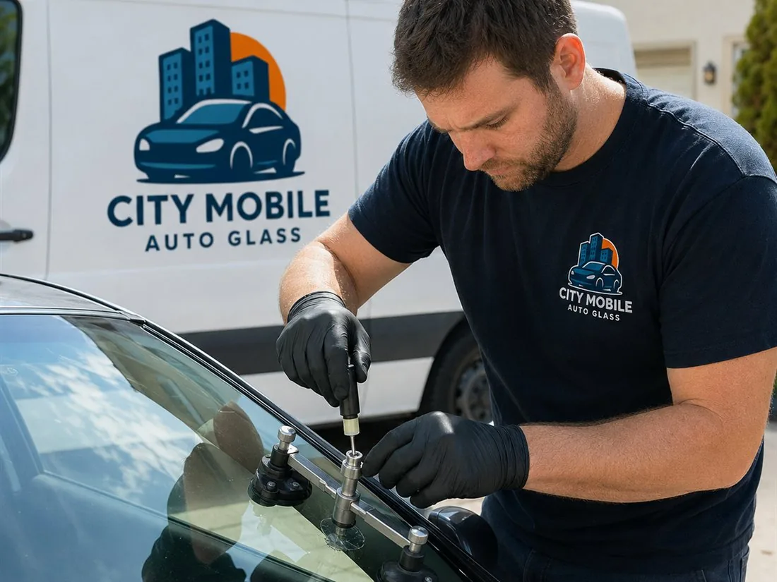 Windshield Repair in Canoga Park, CA by City Mobile Auto Glass
